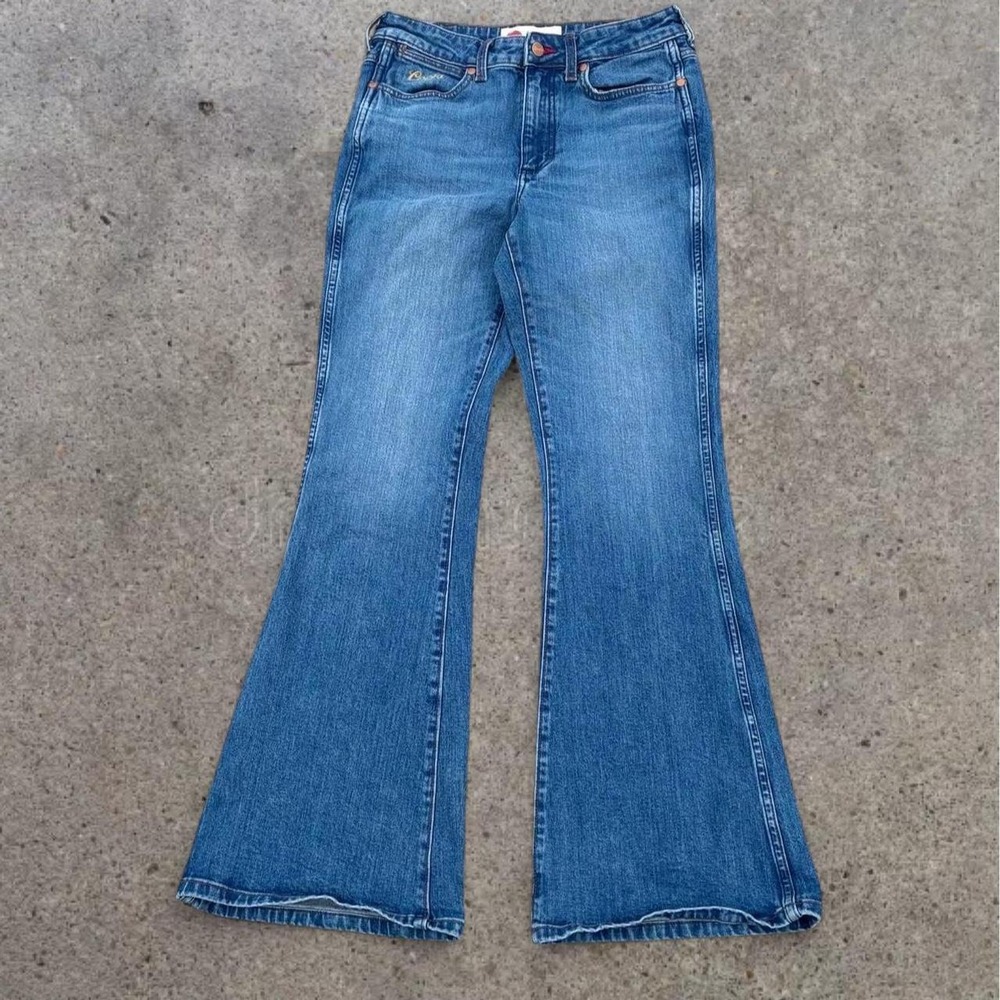 SOLD OUT Wrangler x Coors‎ Banquet Bailey Mega Flare Jeans 21" Sweep 29x32